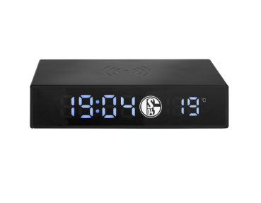 FC Schalke 04 - Wecker mit Handy-Ladefunktion